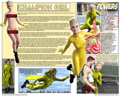 Encyclopedia Champion Girl censored