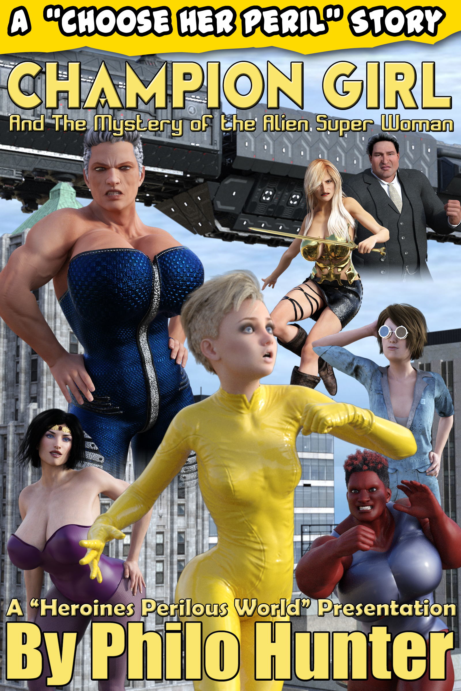 Champion Girl and the Mystery of the Alien Visitor Cover 2